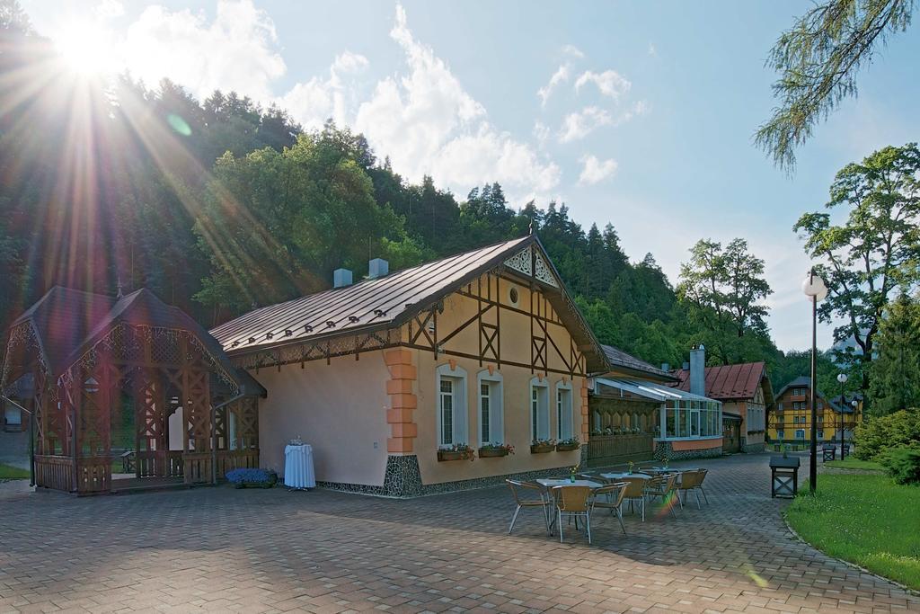 Kupelne Domceky - Kupele Cerveny Klastor Smerdzonka Exterior foto